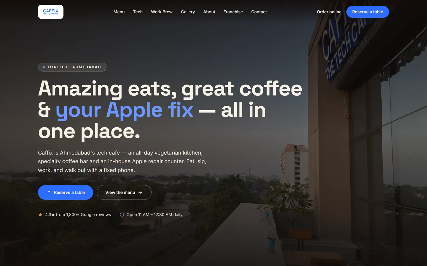 Caffix screenshot 1