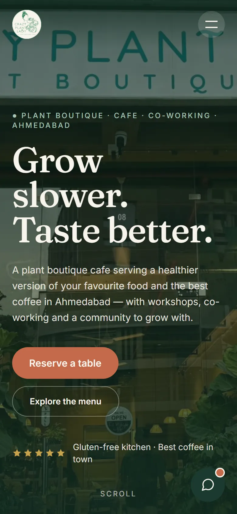Crazy Plant Lady Cafe app screenshot