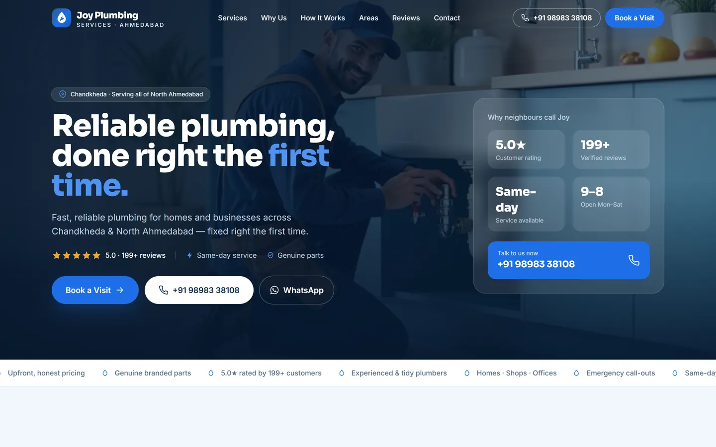 Joy Plumbing screenshot 1